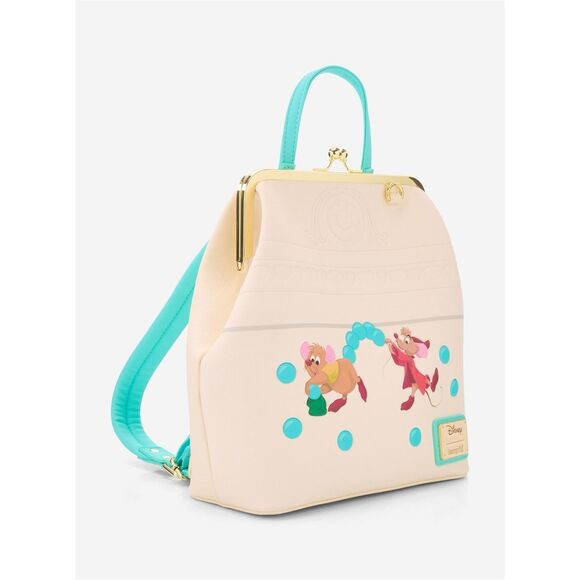 Loungefly Disney Cinderella Jaq & Gus Beads Mini Backpack main image 4